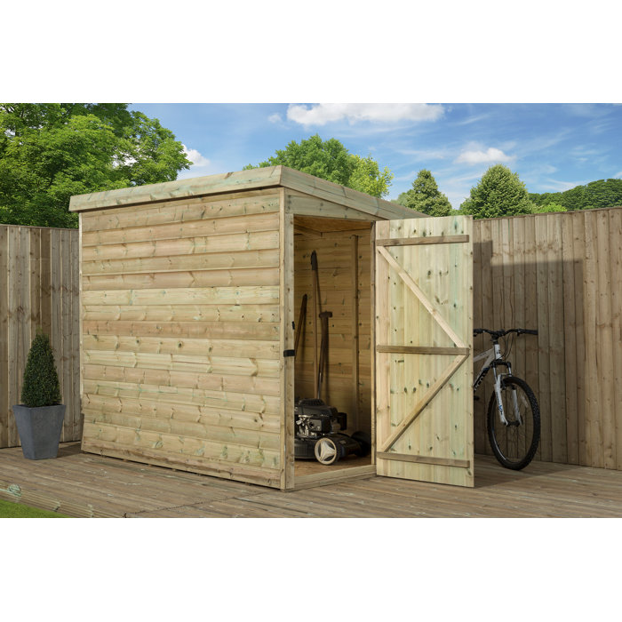 Empire Sheds Ltd 8 x 5 Wooden Lean-To Shed | Wayfair.co.uk